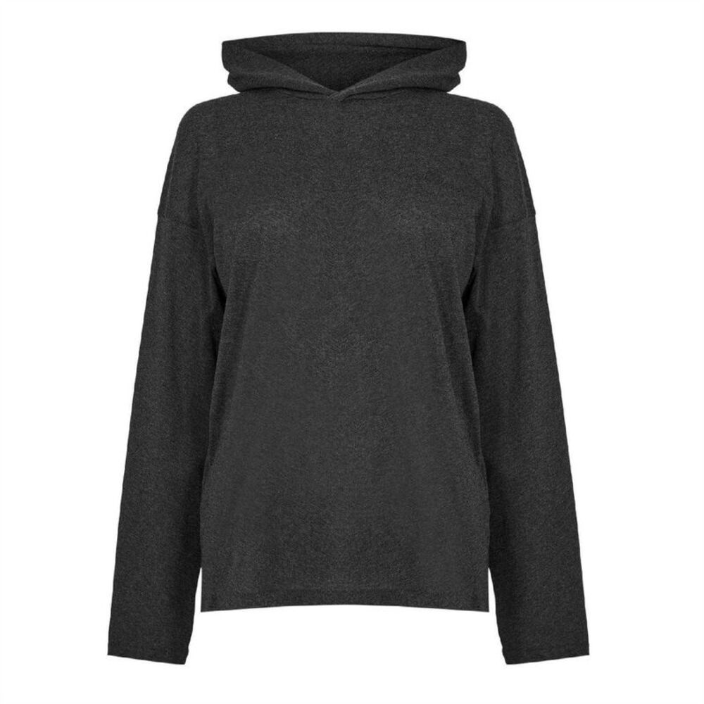 Fear Of God Essentials Womens/Ladies Oversized Pullover Hoodie / Vintage Black